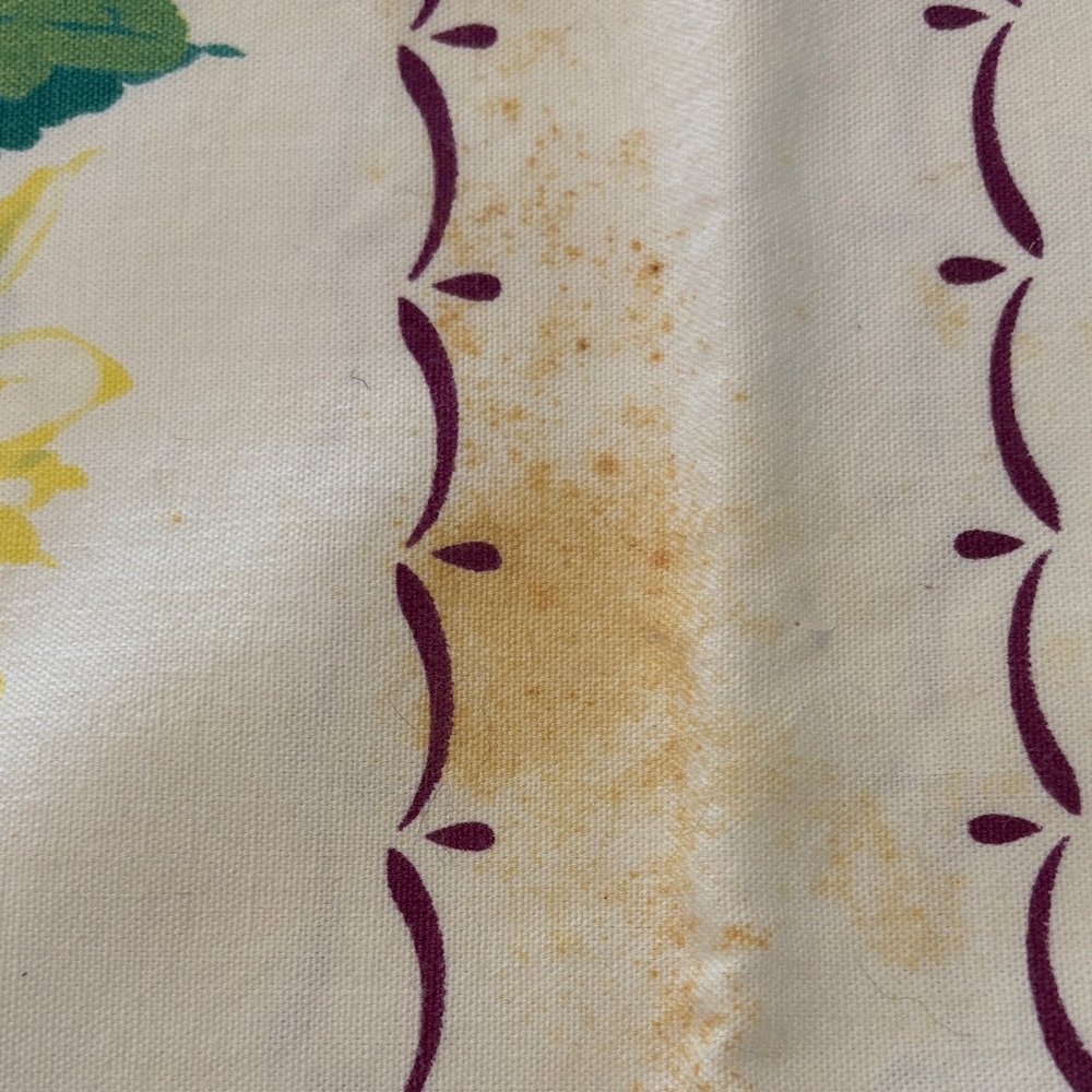 Vintage Sunflower Printed Table Linen Set - Yellow & Green Floral - Picture 2 of 6